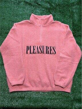 Pleasures Men's Quarter Zip Fleece | Size Large